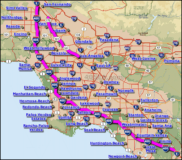 Hollywood Map